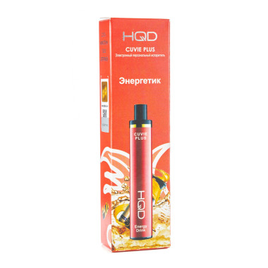 Электронная сигарета HQD Cuvie Plus 1200 (Энергетик)