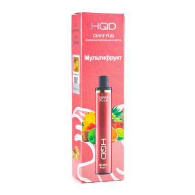 Электронная сигарета HQD Cuvie Plus 1200 (Мультифрукт)