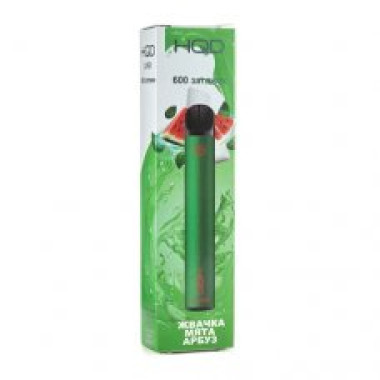Электронная сигарета HQD Super 600 Watermellon Bubblegum (Арбузная жвачка)